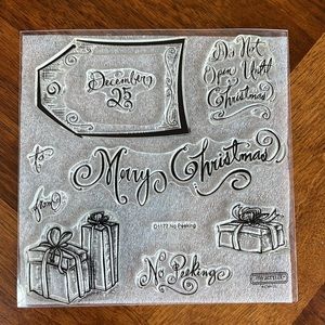 MY ACRYLIX STAMP SET "NO PEEKING" - #D1177 BY CLOSE TO MY HEART